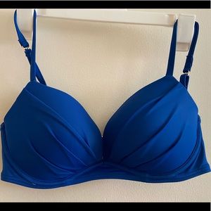 Victoria’s Secret blue bikini top - 34D